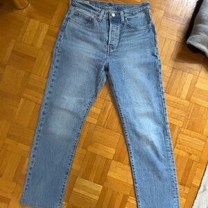 Levi's 501 classic fit denim jeans